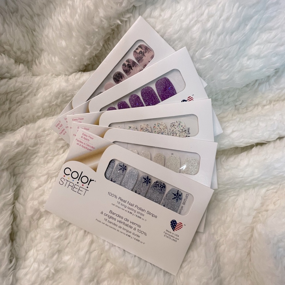 💅☃️❄️ Winter Wonderland ❄️☃️💅 | Color Street Nail Polish Strip Bundle